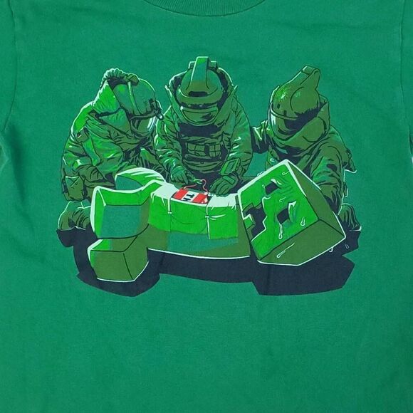 Minecraft Boys Size Small (5/6) T-Shirt - Picture 2 of 4